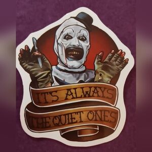Terrifier Stickers (NWOT)